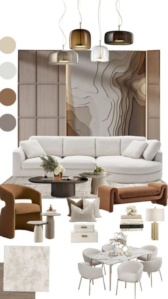 living room moodboards